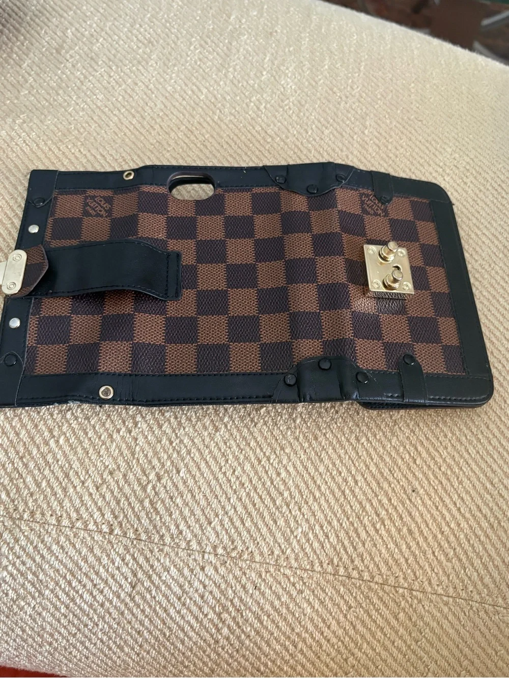 Brown & Black Phone Case Wallet